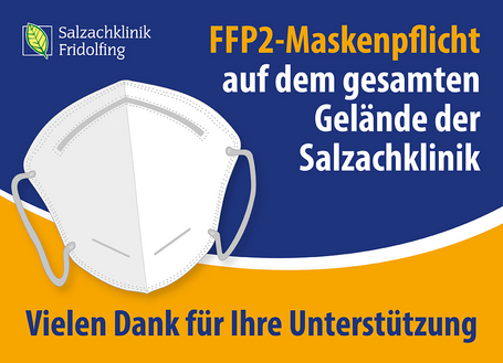 FFP2-Maskenpflicht Salzachklinik Fridolfing