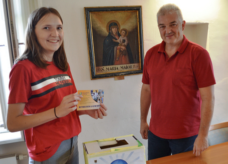 Verlosung im Rathaus