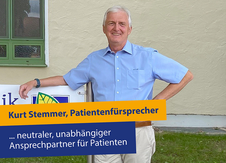 Patientenfürsprecher Kurt Stemmer