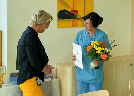 Karin Koslik & Klinikleitung